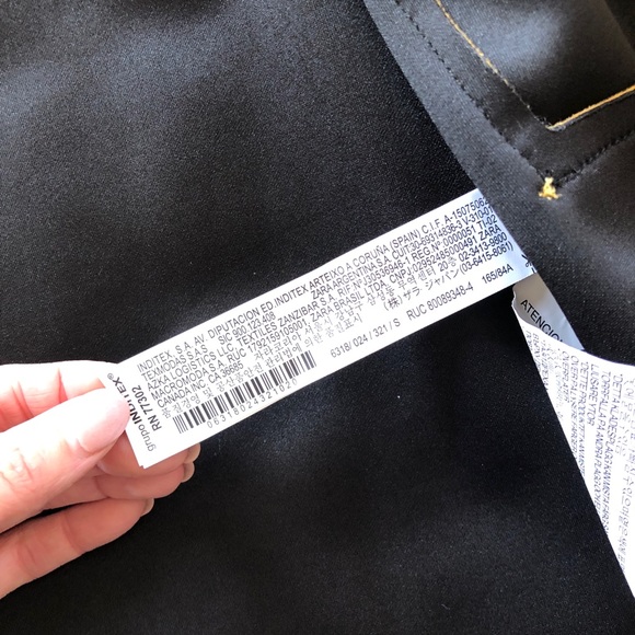 Zara Basics Faux Suede Mustard Jacket S - Picture 4 of 4